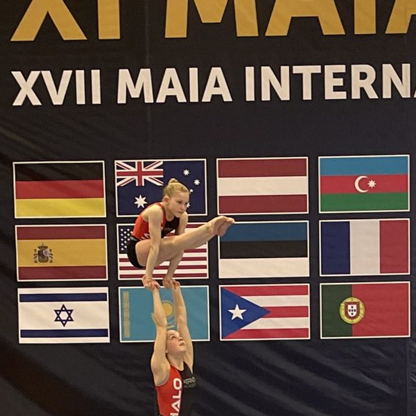 Kernow Academy gymnast